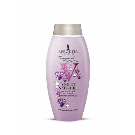 Afrodita VIOLET SAPPHIRE - LILA ZAFÍR Illatos tusoló gél